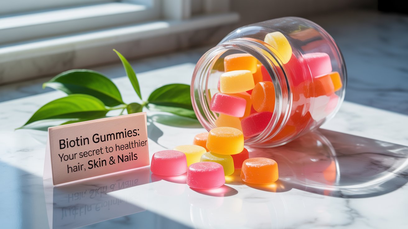 Biotin Gummies: Your Secret to Healthier Hair..
