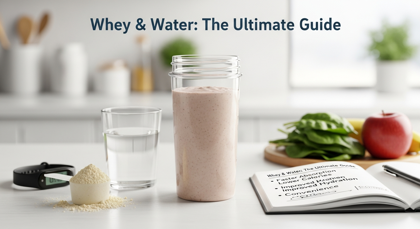 Why You Should Choose Whey with Water: The Ul..