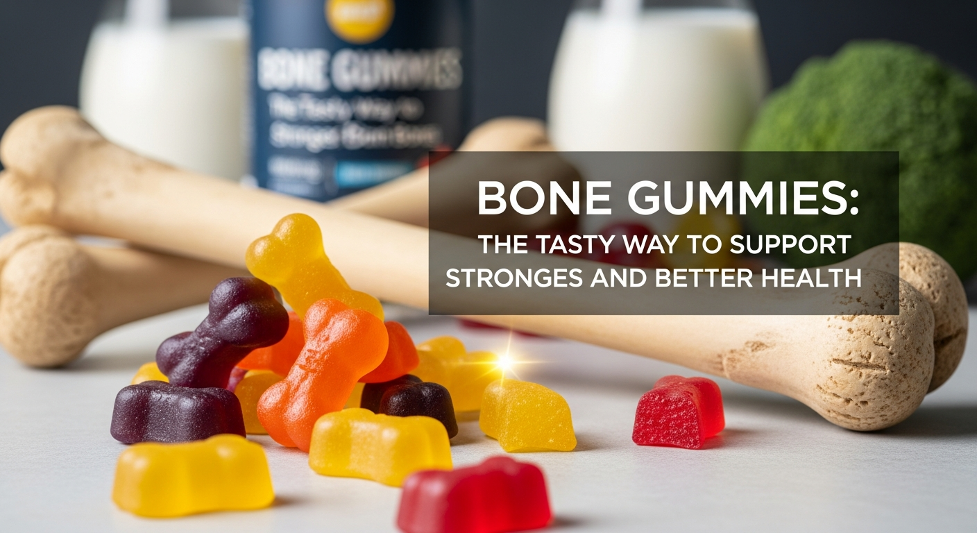 Bone Gummies: The Tasty Way to Support Strong..