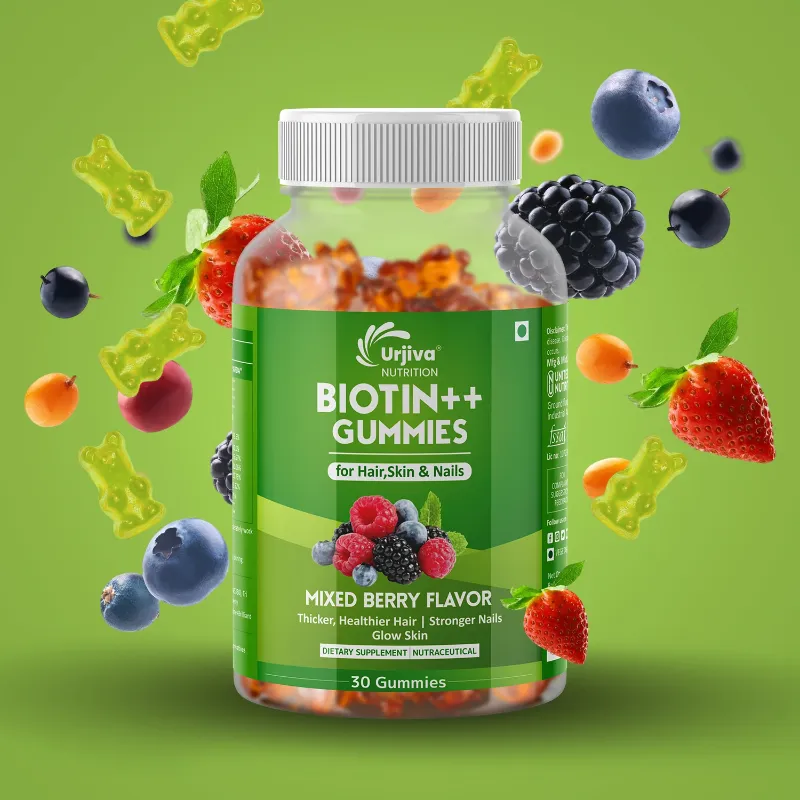 Biotin Gummies (Mixed Berry)