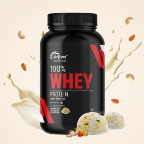 100% Whey Protein (American Ice Cream Flavour)-1 Kg