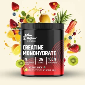 Creatine Monohydrate (Mix Fruit Flavour 100 GRM